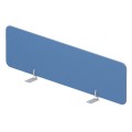 Экран настольный фронтальный (ткань, алюминиевый кант) для стола bench ш.138см
