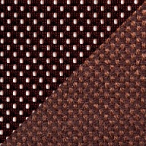 Коричневая сетка / коричневая ткань